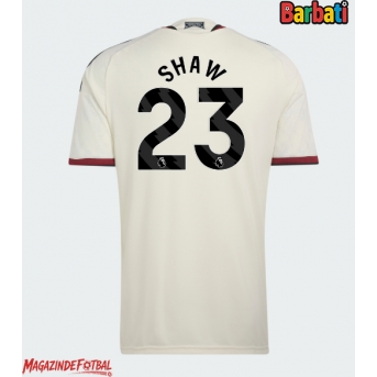 Manchester United Luke Shaw #23 Tricou Fotbal Replică 2026-27 Barbati Treilea